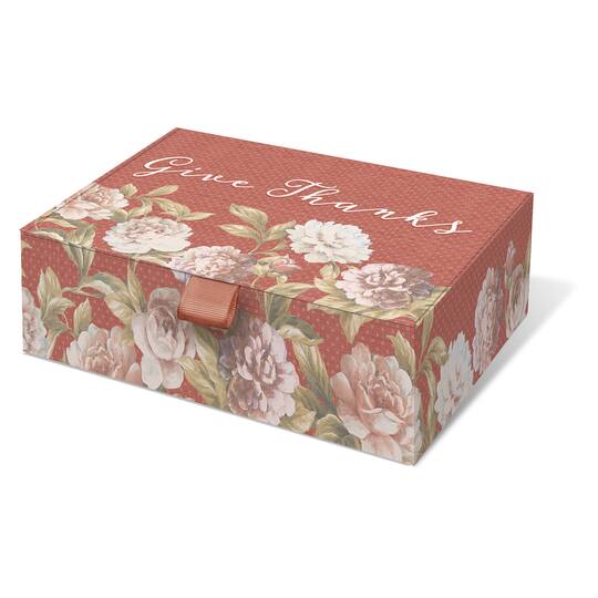 Medium Garden Give Thanks Cigar Box By Ashland Michaels